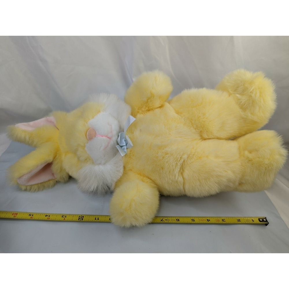 Walmart Yellow Rabbit Plush 17 Inch Stuffed Animal‎ Toy - Picture 7 of 7